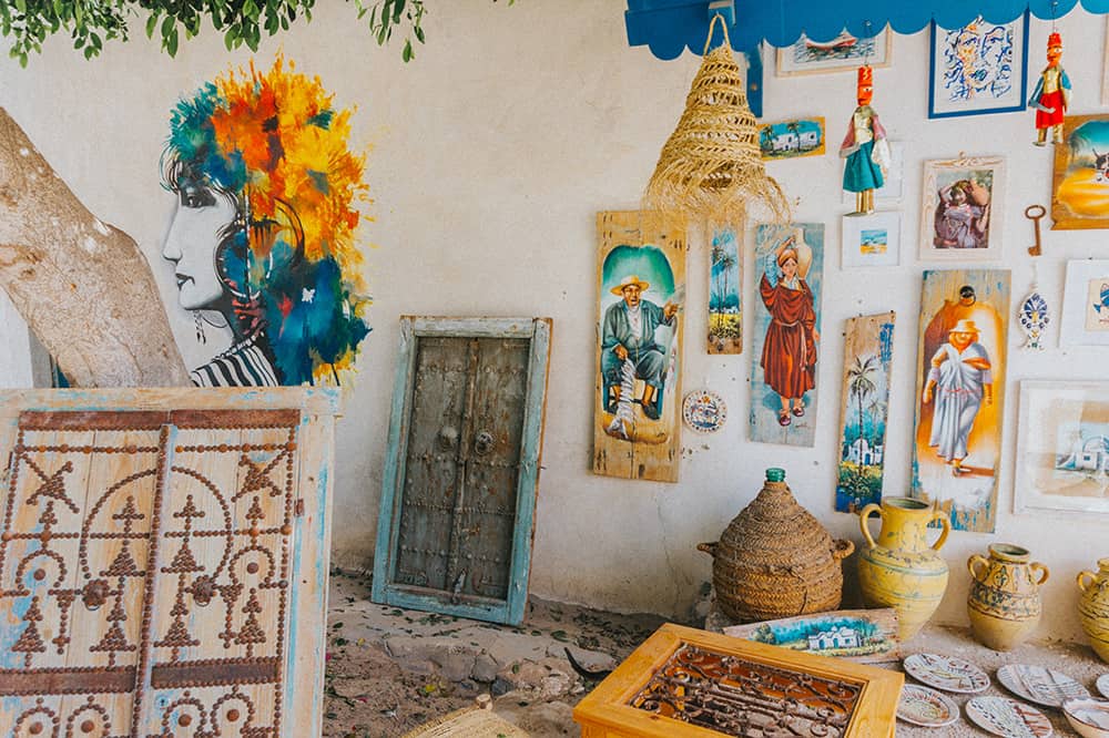 djerbahood miasto murali tunezja