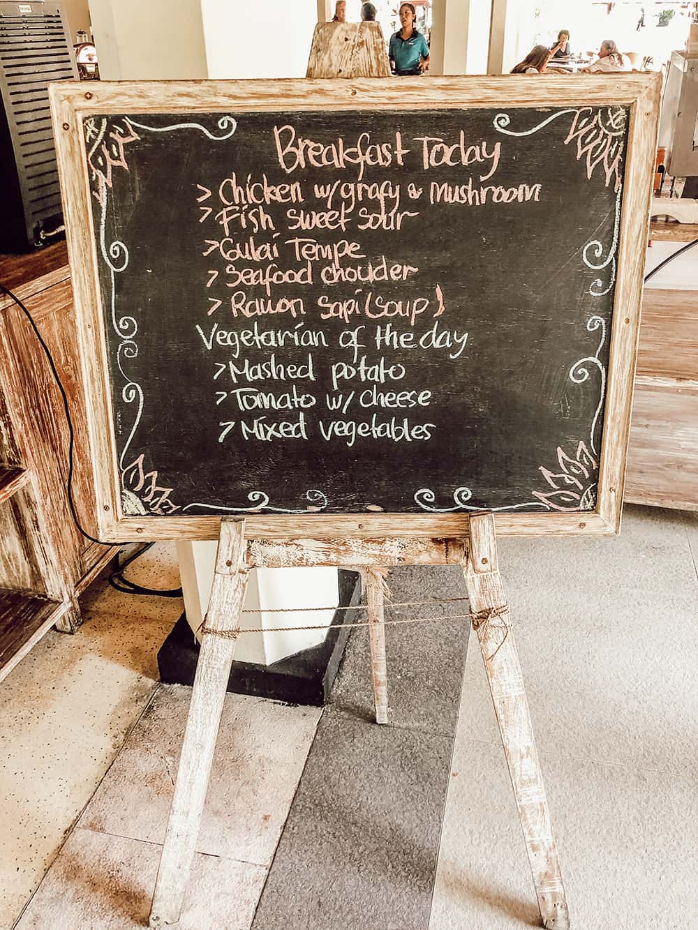 śniadanie bali przykład