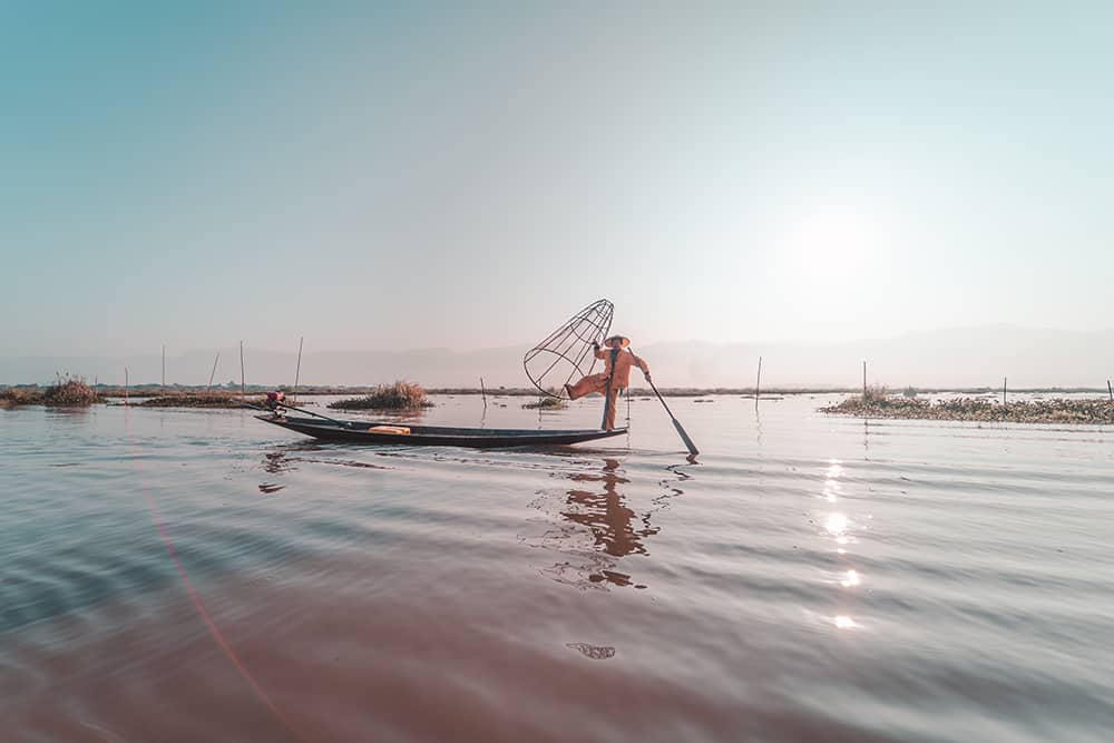 idle local fishermen