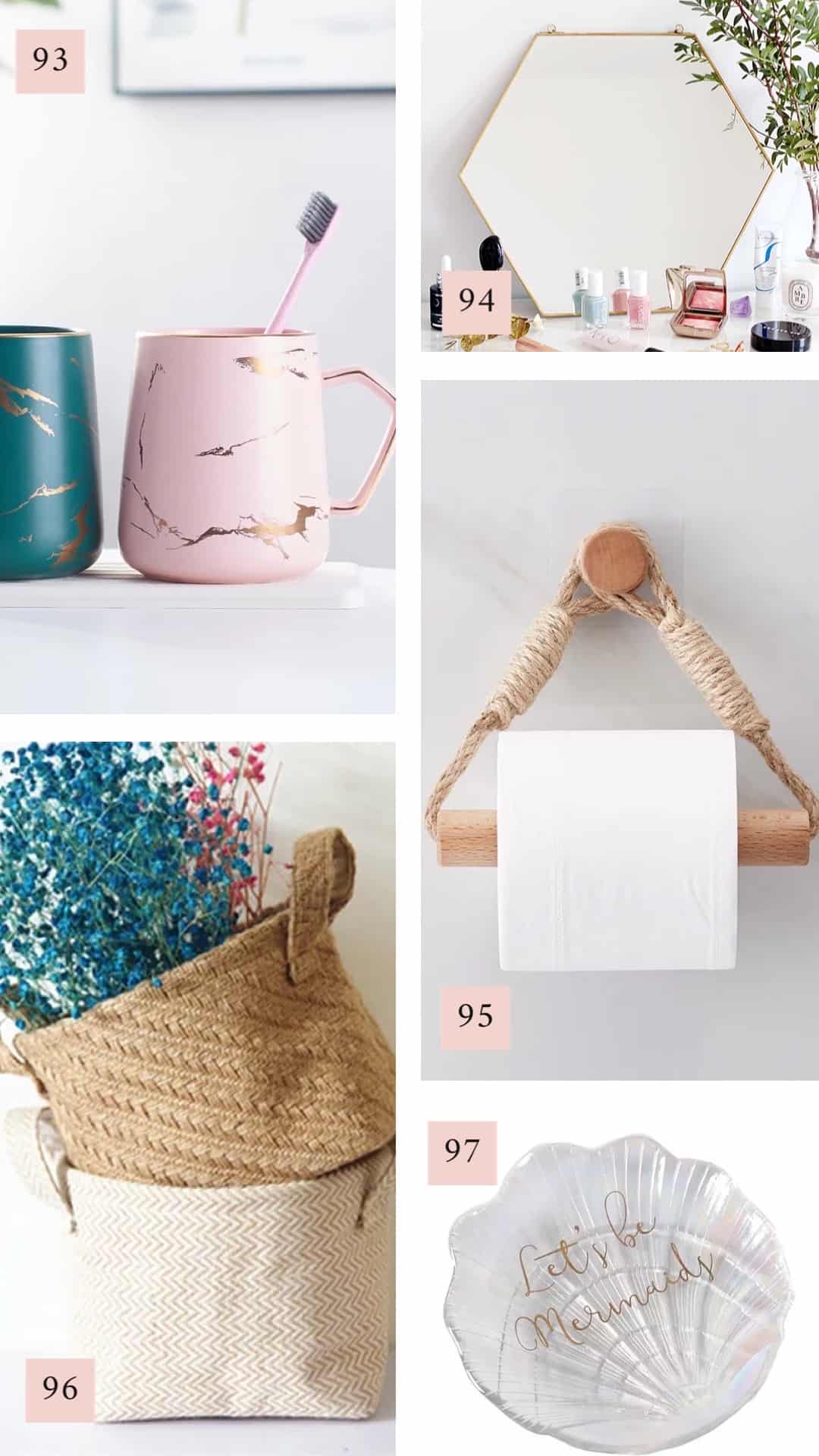 łazienka boho aliexpress